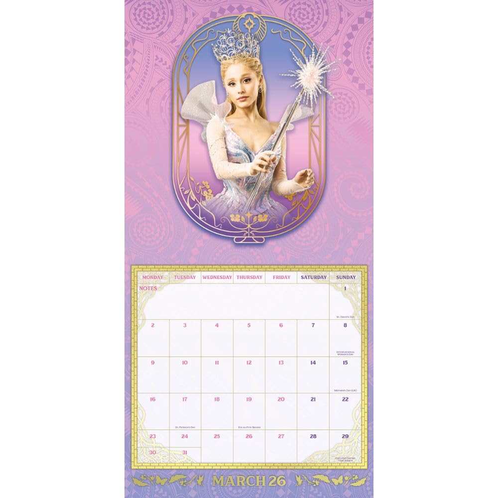 Wicked Square Calendar 2026