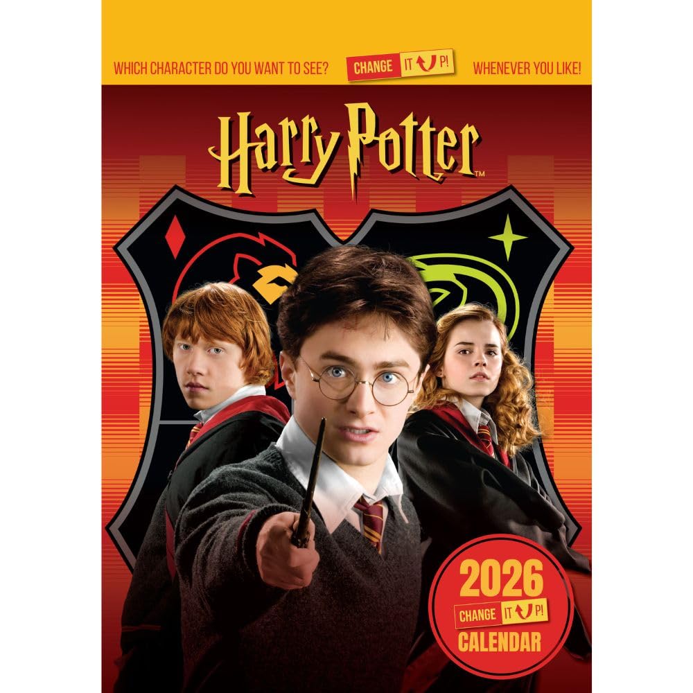 Harry Potter A3 Calendar 2026