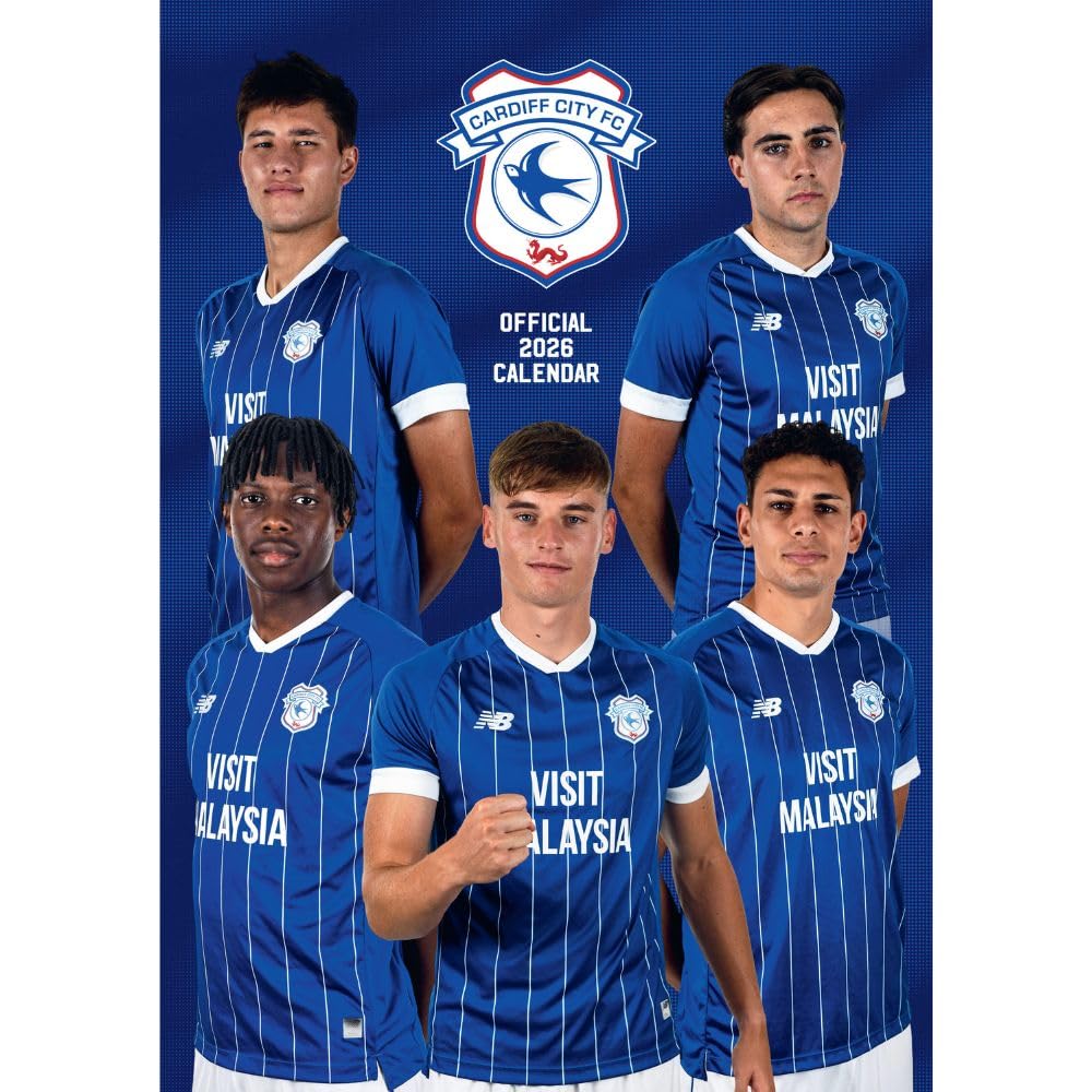 Cardiff City FC A3 Calendar 2026