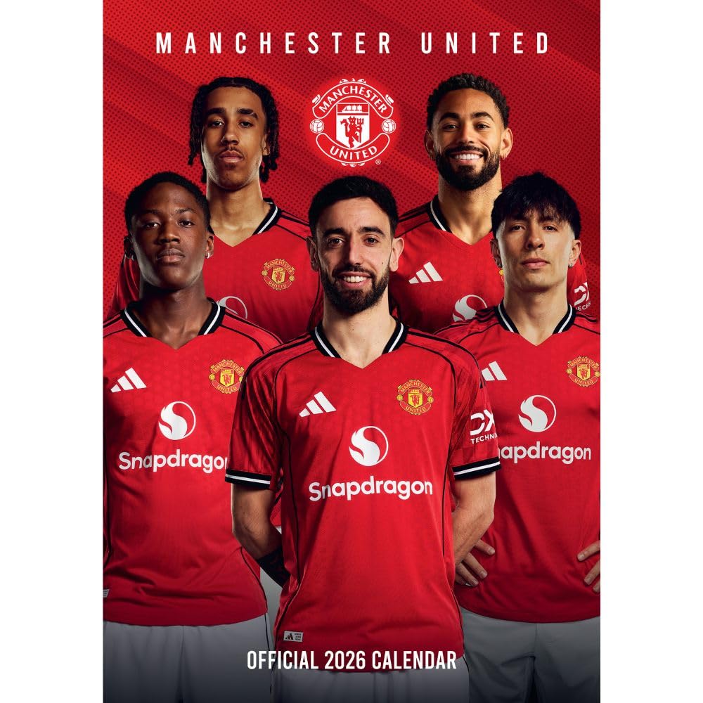 Manchester United FC A3 Calendar 2026