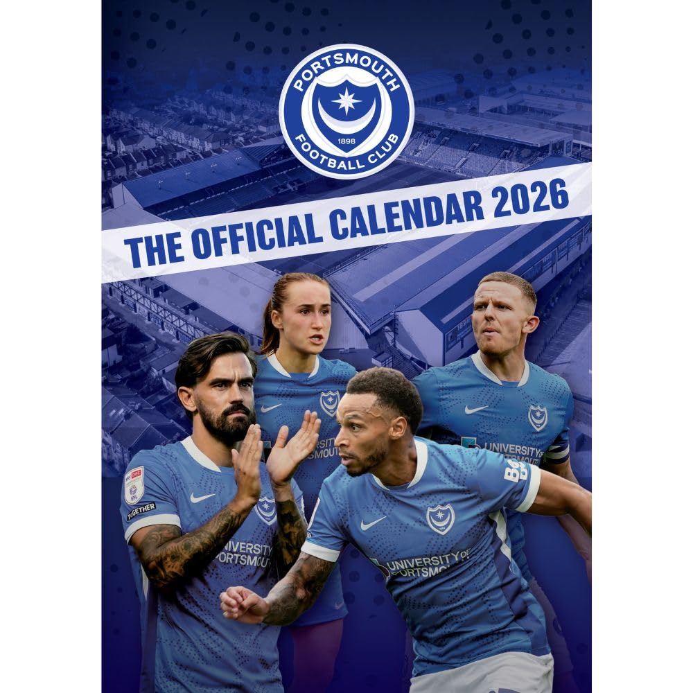Portsmouth FC A3 Calendar 2026