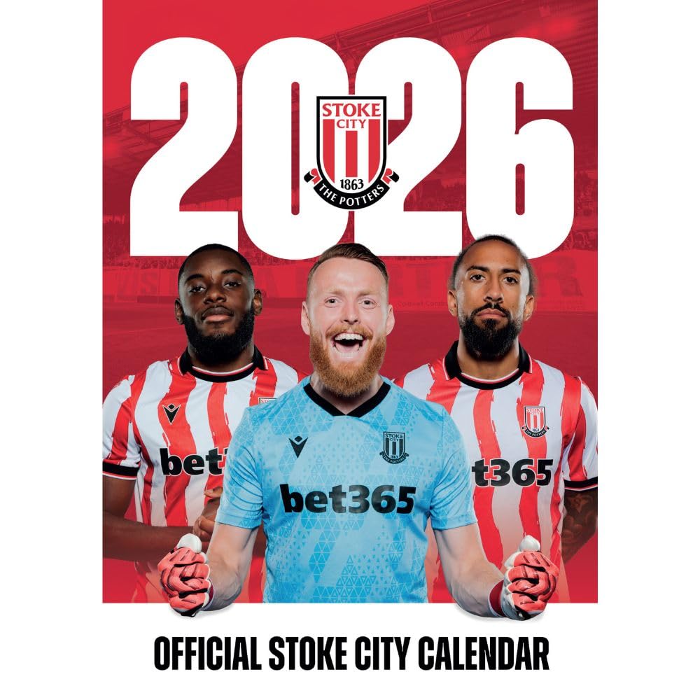 Stoke City FC A3 Calendar 2026