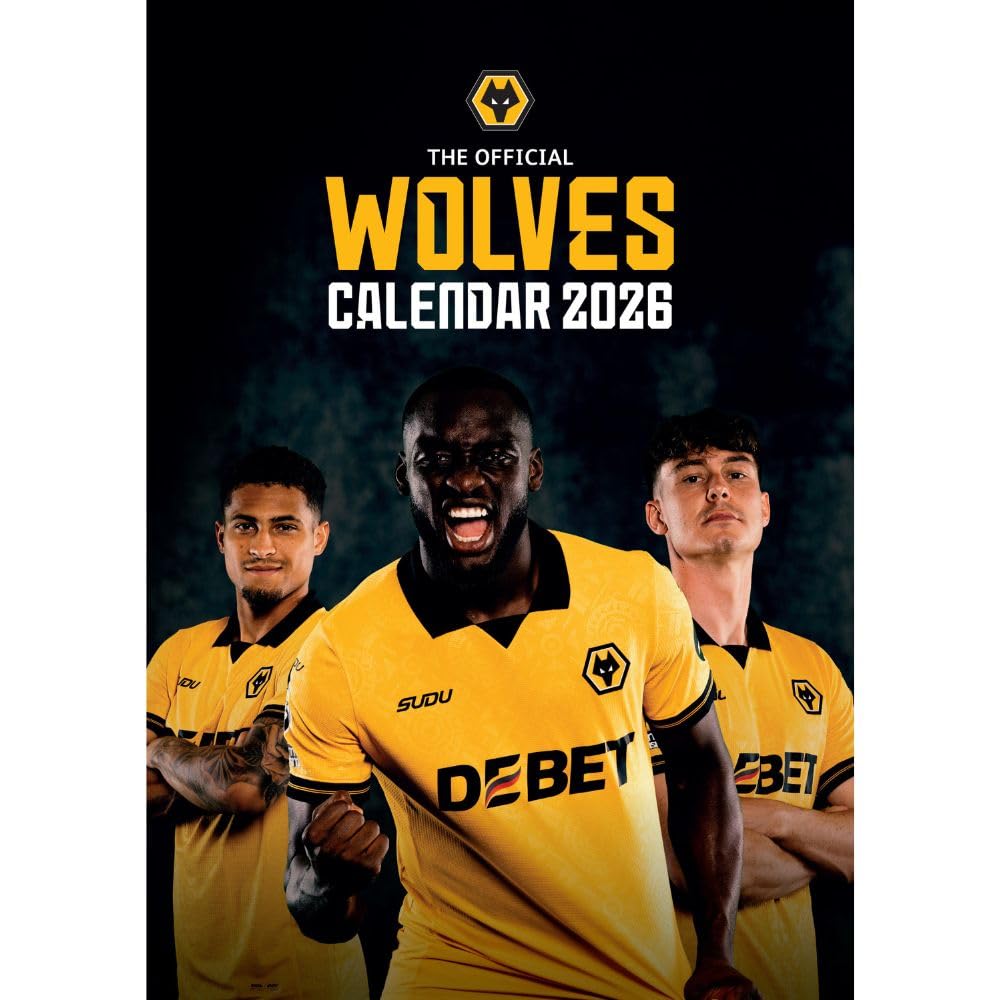 Wolverhampton Wanderers FC A3 Calendar 2026