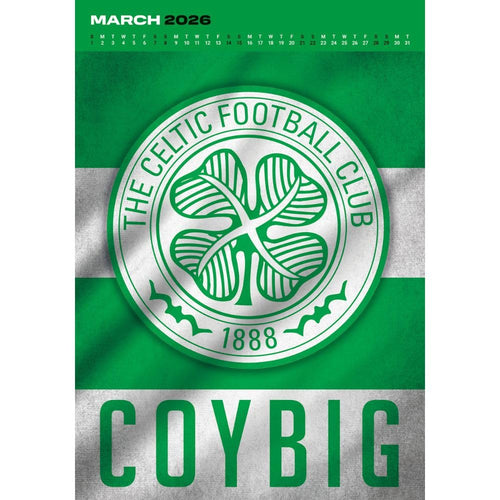 Celtic FC Deluxe Calendar 2026