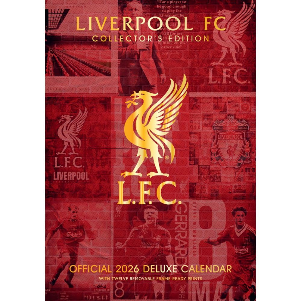 Liverpool FC Deluxe Calendar 2026