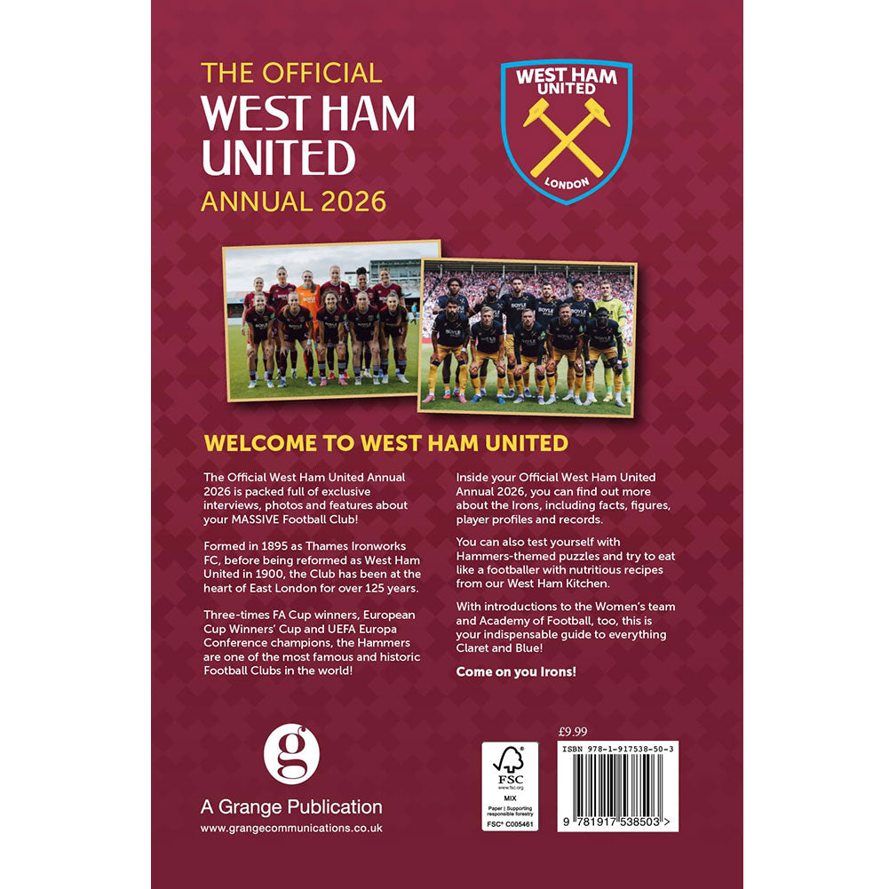 West Ham United FC Annual 2026