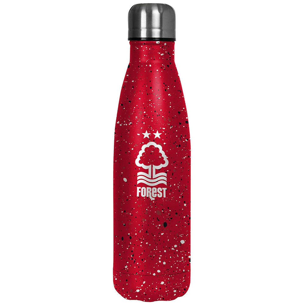 Nottingham Forest FC Paint Splatter Thermal Flask
