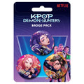 K-POP Demon Hunters 3 Button Badges