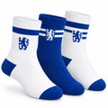 Chelsea FC 3pk Adults Sports Socks 4-7