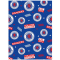 Rangers FC Text Gift Wrap