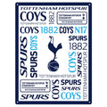Tottenham Hotspur FC Large Montage Sign