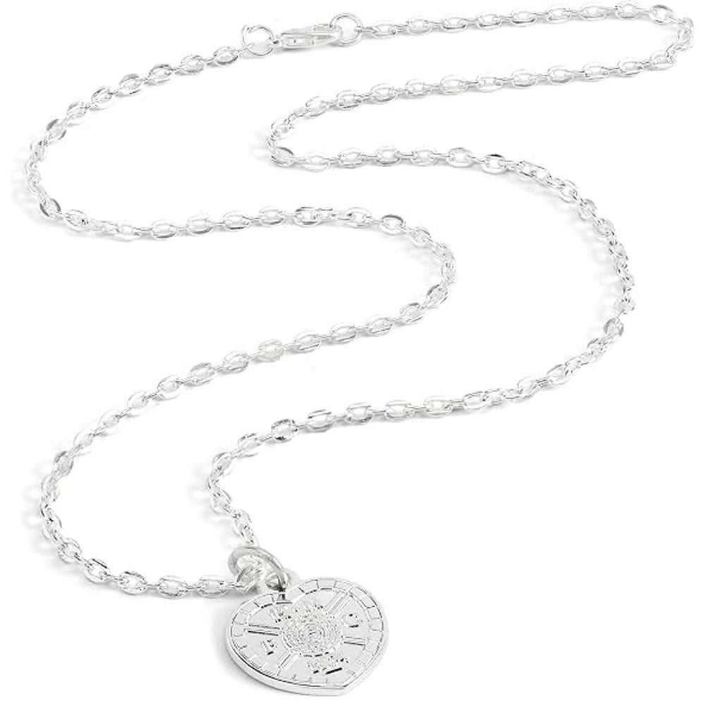 Hearts FC Silver Plated Pendant & Chain