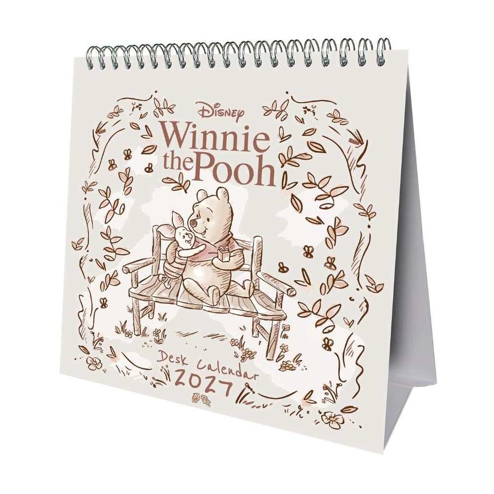 Winnie The Pooh Desktop Calendar 2027
