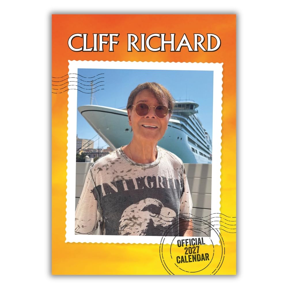 Cliff Richard A3 Calendar 2027