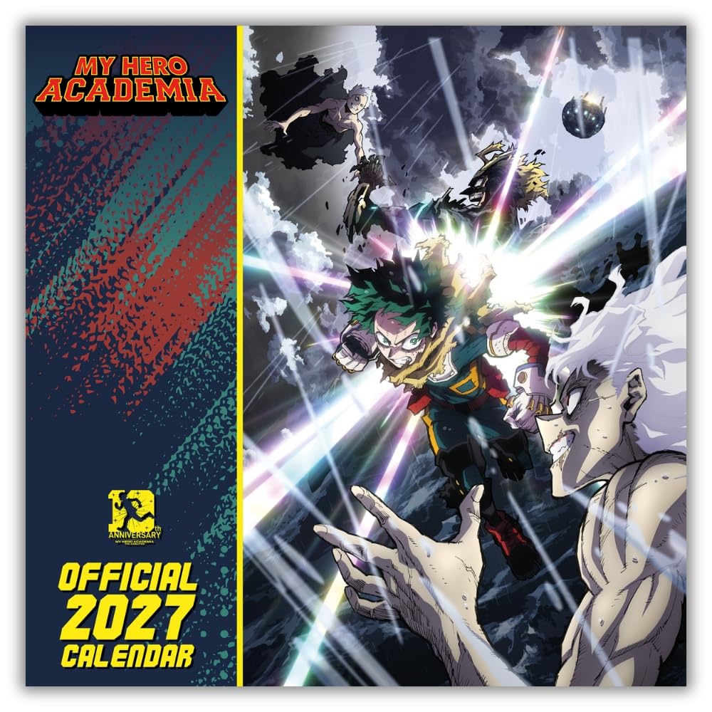 My Hero Academia Square Calendar 2027