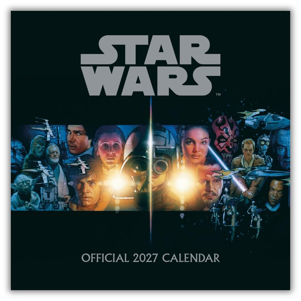 Star Wars Square Calendar 2027