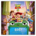 Toy Story 5 Square Calendar 2027