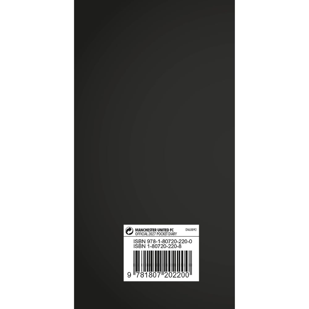 Manchester United FC Slim Diary 2027
