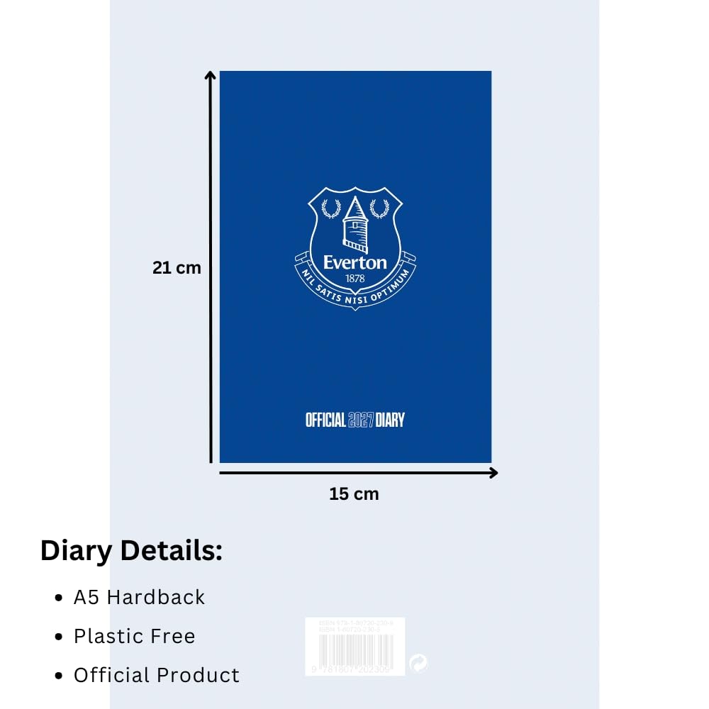 Everton FC A5 Diary 2027