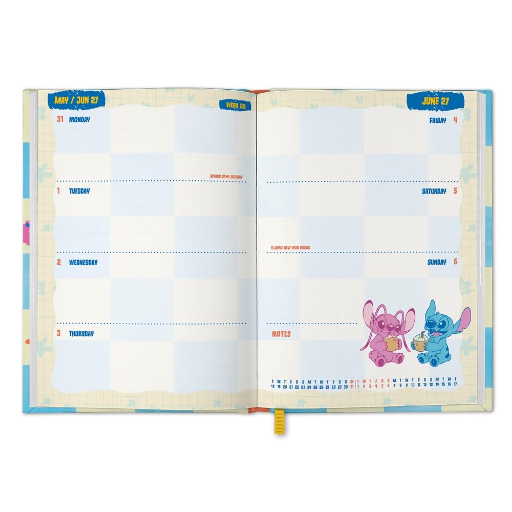 Lilo & Stitch A5 Diary 2027