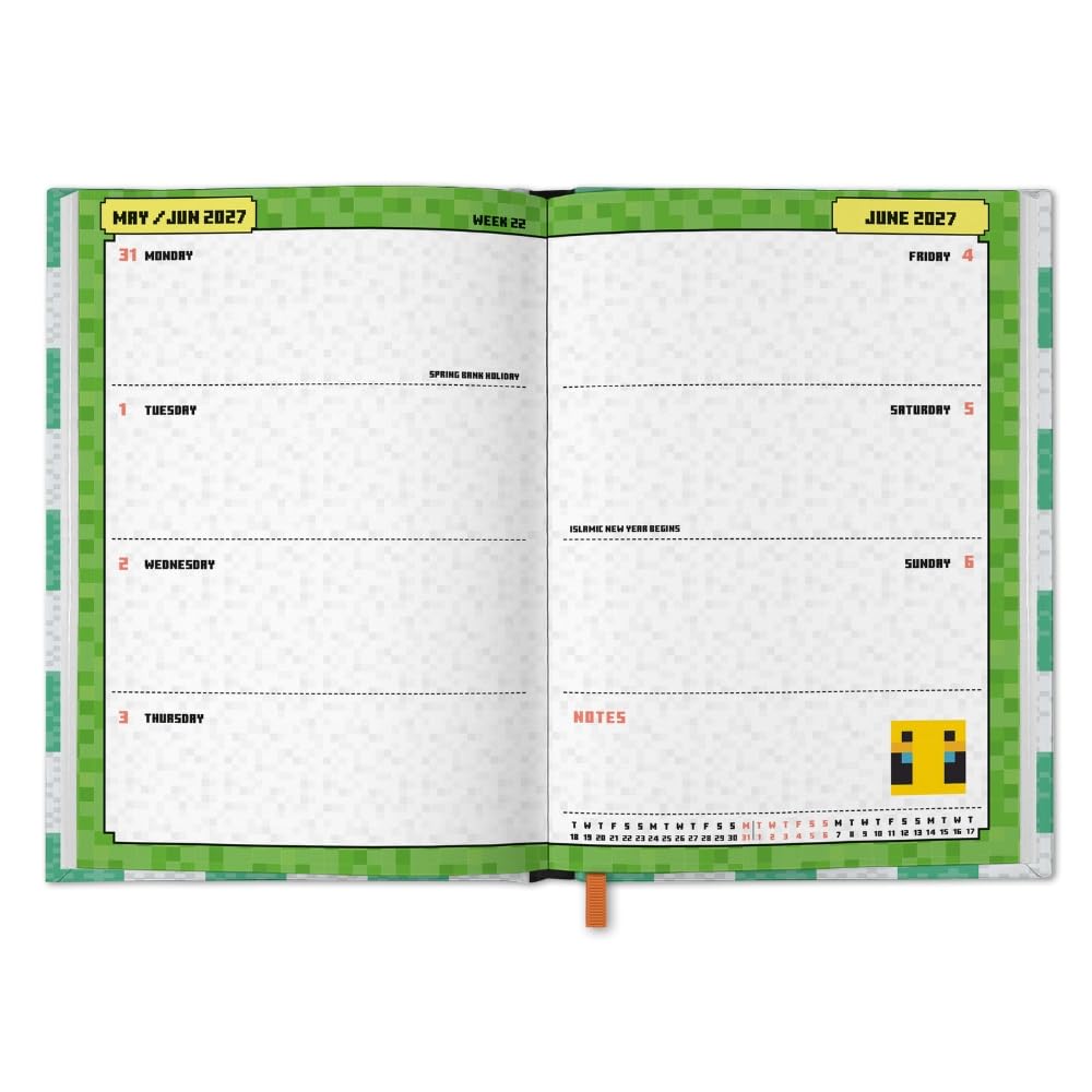 Minecraft A5 Diary 2027