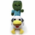 Minecraft Chicken Jockey Shaped Cushion