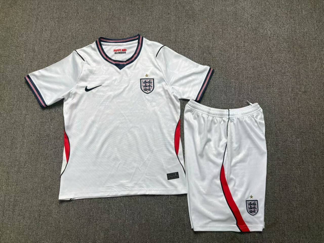 England 2026 World Cup Home Kids Kit - Shirt, Shorts & Socks