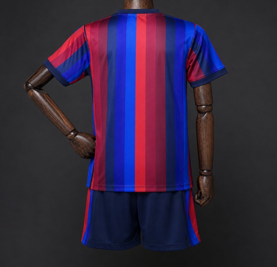2026/27 Kids FC Barcelona Home Kit
