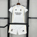 Real Madrid 2025/26 Home Kids Kit6