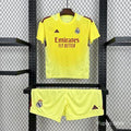 2025/26 Kids Real Madrid Yellow Goalkeeper Kit52025-07-13